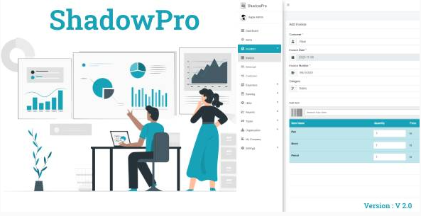 ShadowPro - Billing, Invoicing, Accounting & HRM Management