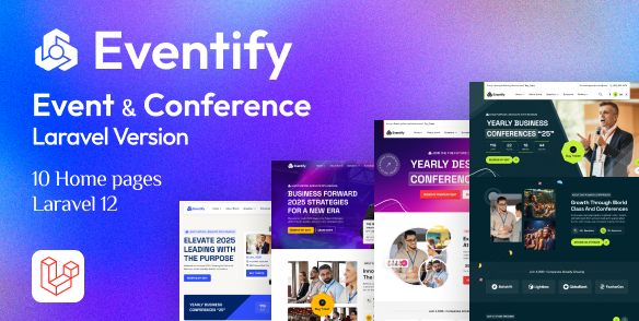 Eventify - Event & Conference Booking Laravel Script