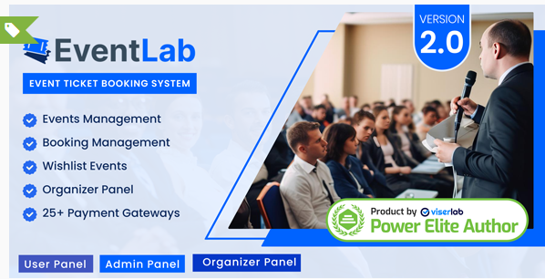 EventLab - Event Ticket Booking System